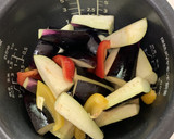 なすと薄揚げの煮物（炊飯器調理）作り方2写真
