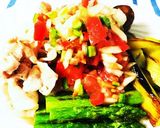 暑い夏に！冷しゃぶのトマト野菜ソースがけ作り方4写真