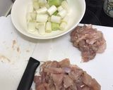 焼肉長ネギチーズ炒め作り方2写真