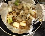 焼肉長ネギチーズ炒め作り方4写真