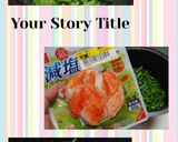 カニカマ炒飯(簡単)いんげん豆作り方4写真