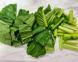 江戸菜と海老のチリマヨソース作り方3写真