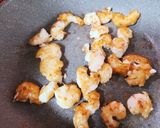 江戸菜と海老のチリマヨソース作り方5写真