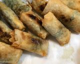 梅ささみ大葉チーズの全粒粉皮春巻き作り方3写真