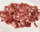 豚こま肉でヘルシー♪肉汁ハンバーグ♪作り方4写真