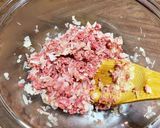 豚こま肉でヘルシー♪肉汁ハンバーグ♪作り方5写真