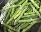★いんげんの白和え（白味噌）作り方1写真