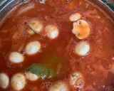 豚しゃぶとトマトのチーズ鍋作り方4写真
