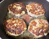 豚こま肉でヘルシー♪肉汁ハンバーグ♪作り方9写真