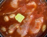 豚しゃぶとトマトのチーズ鍋作り方5写真