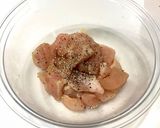 ビールに合う！鶏胸肉の大葉バター炒め☆作り方2写真