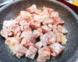 ガッツリ男飯!!ガリバタチキン丼~♪作り方3写真