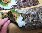 綺麗に巻く方法！【3種の味の納豆巻】作り方5写真