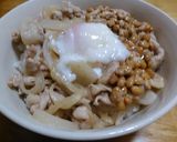温玉納豆みそ豚丼作り方5写真