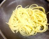 簡単美味しい♪タケノコと生ハムパスタ作り方2写真