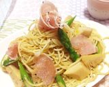 簡単美味しい♪タケノコと生ハムパスタ作り方6写真