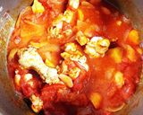 炊飯器で簡単 手羽先のトマト煮込み作り方4写真