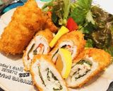 ささみのチーズと大葉のくるくる焼き♪作り方7写真