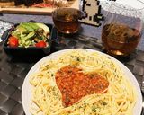 大盛りで食べたい♪ミートソーススパゲティ作り方10写真