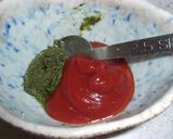 簡単♪ケチャップでピザトースト作り方1写真