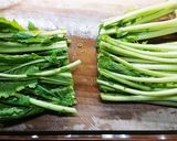 節約上手!かぶの葉のごま和え作り方1写真