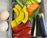 彩り野菜で夏色カレー♪作り方1写真