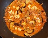 中華風挽肉丼作り方3写真