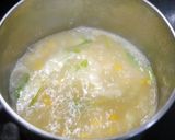 簡単！みそバターコーンのお味噌汁作り方4写真