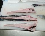 ハッカクのお刺身 トクビレ作り方4写真