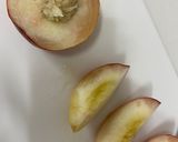 最強レシピ★クリームチーズと桃の生ハム巻作り方1写真