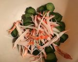 簡単きゅうりとうどんのオーブン焼き☆作り方1写真