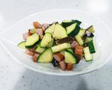 夏到来☆簡単♬ズッキーニで夏野菜炒め☆作り方6写真