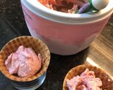 ♡お家アイスクリーム♡いちごちゃん♡作り方3写真