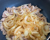 簡単☆豚こま肉と玉ねぎのしょうが焼き作り方3写真