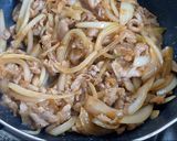 簡単☆豚こま肉と玉ねぎのしょうが焼き作り方4写真