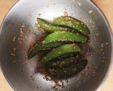 弁当に♪スナップエンドウのナムル★常備菜作り方3写真