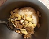 納豆とひやし豆のご飯作り方2写真