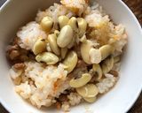 納豆とひやし豆のご飯作り方3写真