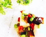 茄子のカラフルおかず冷奴♪作り方5写真