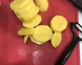じゃがいもとナスの中国炒め〜地三鮮作り方1写真