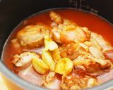鶏のバスク風煮込み(プーレ・バスケーズ)作り方8写真