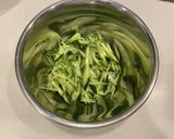 ゆず香る胡瓜とじゃこの和え物作り方1写真