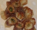 ごぼう＆ししとう入り竹輪天作り方5写真