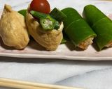 アサリご飯で柿の葉寿司とおいなりさん作り方5写真