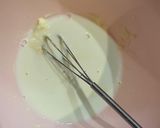 キウイとホワイトチョコのレアチーズケーキ作り方3写真