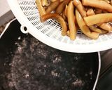 ぜんまいと鶏の炒め煮作り方1写真