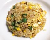 ＋30円で町中華の味♡グリンピース炒飯♫作り方4写真