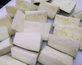 豚肉とナスのごま味噌炒め作り方1写真