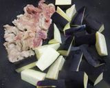 豚肉とナスのごま味噌炒め作り方4写真