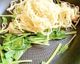 市販のソースで簡単ペペロンチーノ焼きそば作り方7写真